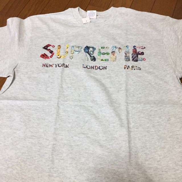 supreme rocks tee  grayTシャツ/カットソー(半袖/袖なし)