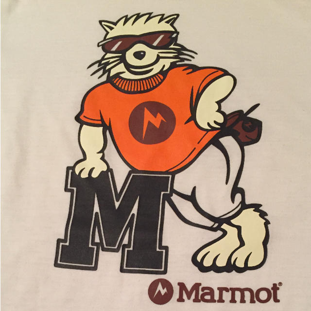 MARMOT(マーモット)のMarmot Tシャツ (ホワイト) メンズのトップス(Tシャツ/カットソー(半袖/袖なし))の商品写真