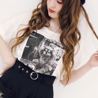 アンクルージュ(Ank Rouge)の猛毒くまTシャツ(Tシャツ(半袖/袖なし))