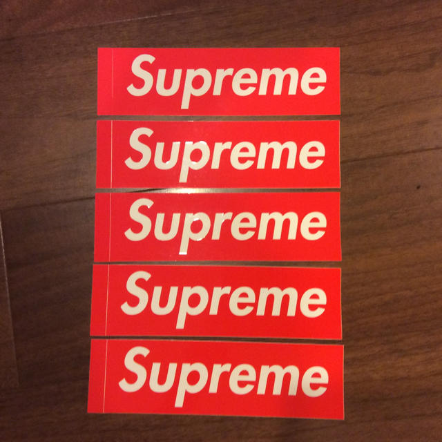 Supreme(シュプリーム)のSupreme  BOX LOGO ステッカー 5枚セット メンズのファッション小物(その他)の商品写真