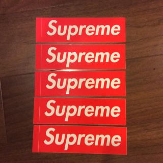 シュプリーム(Supreme)のSupreme  BOX LOGO ステッカー 5枚セット(その他)