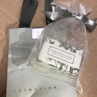 エストネーション(ESTNATION)の【未開封・未使用】ESTNATION スイートピー&クローバー 石けん(ボディソープ/石鹸)