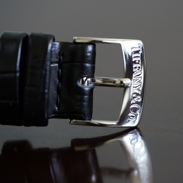 Tiffany & Co.(ティファニー)の美品 ティファニー シルバー ローマンインデックス メンズ Tiffany メンズの時計(腕時計(アナログ))の商品写真