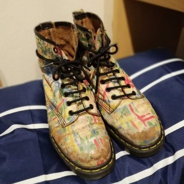 Dr. martens 8 ホールブーツ カラフル