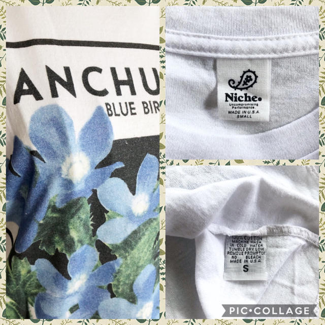 BEAMS BOY(ビームスボーイ)のインポート Niche花柄プリントTシャツ レディースのトップス(Tシャツ(半袖/袖なし))の商品写真