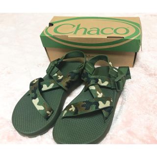 ビームス(BEAMS)の【新品】BEAMS別注 Chaco Z1 迷彩 サンダル Z-1(サンダル)