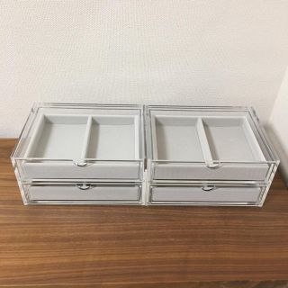 ムジルシリョウヒン(MUJI (無印良品))の無印良品♡アクリルケースセット(小物入れ)