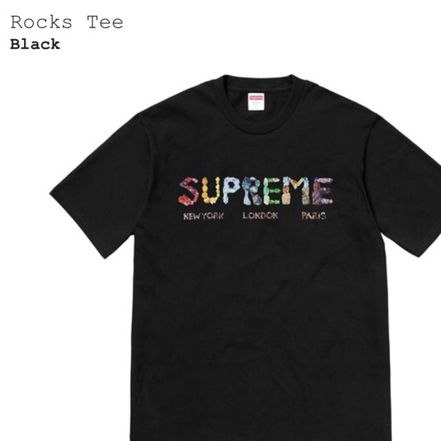 希少XL 新品 送料込 Supreme Rocks Tee サマー Tシャツ 白メンズ