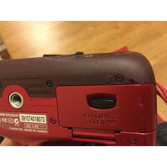 Canon - Canon EOS Kiss X50 一眼レフ カメラ 赤 可愛いの通販 Canon - Canon EOS Kiss X50 一眼レフ カメラ 赤 可愛いの通販