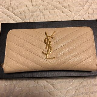 サンローラン(Saint Laurent)のサンローラン  ラウンドファスナー長財布(財布)