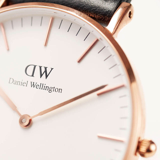 Daniel Wellington(ダニエルウェリントン)の新品未使用 ダニエルウェリントン 0507 正規品 ローズゴールド リボンギフト レディースのファッション小物(腕時計)の商品写真