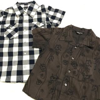 コムサイズム(COMME CA ISM)の☆男の子100cm半袖シャツセット☆ コムサ&スキップランド(Tシャツ/カットソー)