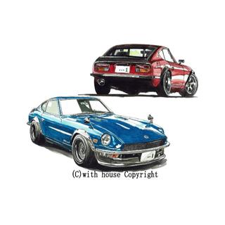 NC-511 432Z/240Z 限定版画 直筆サイン額装済 作家 平右ヱ門の ...