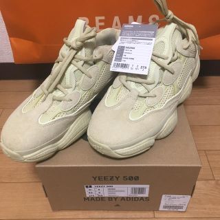 アディダス(adidas)の新品未使用 YEEZY 500 SUPER MOON YELLOW 27.5cm(スニーカー)