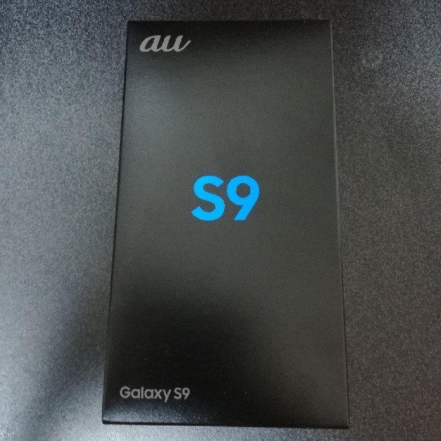 SAMSUNG - 新品未使用品★simフリー★au Galaxy S9 SCV38 グレイ