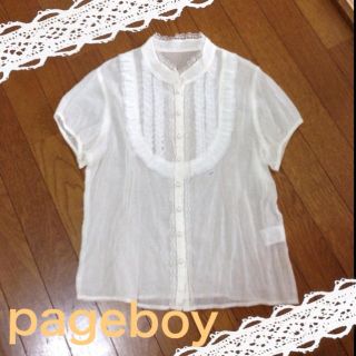 ページボーイ(PAGEBOY)のpageboyのブラウス♡(シャツ/ブラウス(半袖/袖なし))