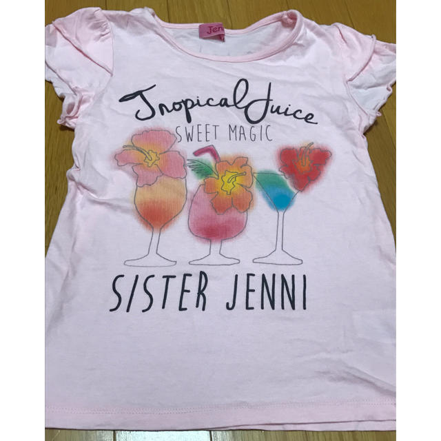 JENNI(ジェニィ)のJENNI Tシャツ ピンク キッズ/ベビー/マタニティのキッズ服女の子用(90cm~)(Tシャツ/カットソー)の商品写真