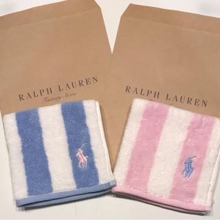 ラルフローレン(Ralph Lauren)の新品☆ラルフローレン ハンカチタオルセット(ハンカチ)