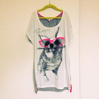 ベルシュカ(Bershka)のchihuahuaちゃんT-shirts(Tシャツ(半袖/袖なし))