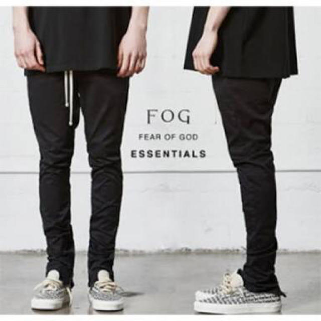 FEAR OF GOD(フィアオブゴッド)の[XS] f.o.g essential スキニートラウザーズ メンズのパンツ(ワークパンツ/カーゴパンツ)の商品写真