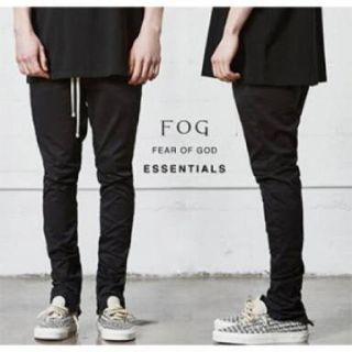 フィアオブゴッド(FEAR OF GOD)の[XS] f.o.g essential スキニートラウザーズ(ワークパンツ/カーゴパンツ)