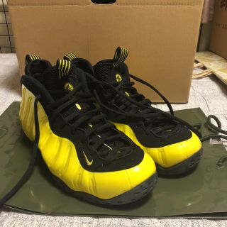 ナイキ(NIKE)のNike air foamposite one optic yellow(スニーカー)