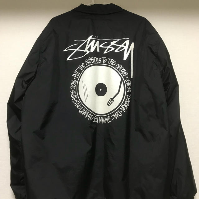 STUSSY コーチジャケット ブラック 1