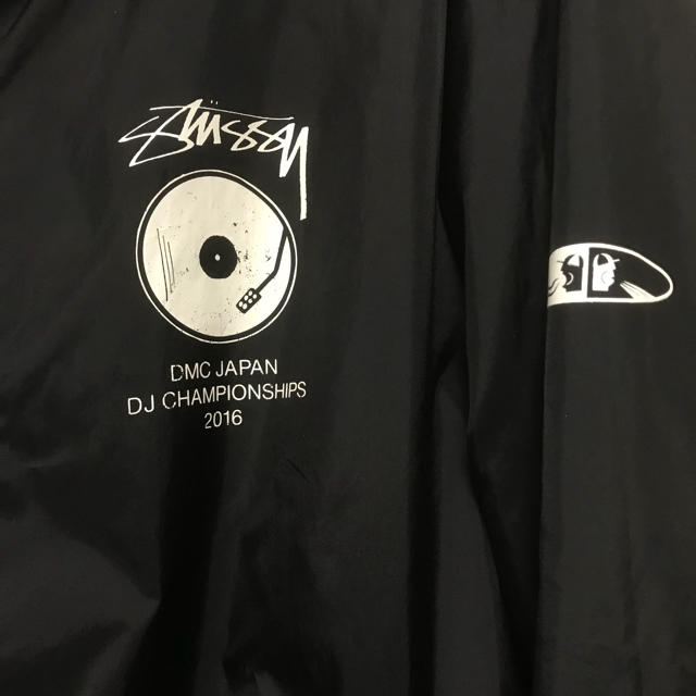 STUSSY コーチジャケット ブラック 2