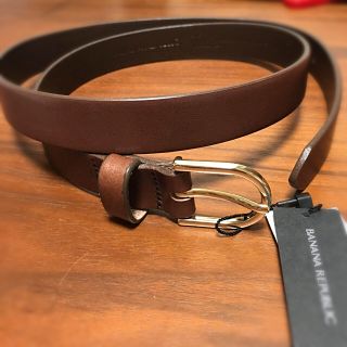 バナナリパブリック(Banana Republic)の新品☆BANANA REPUBLIC ブラウンレザーベルト(ベルト)