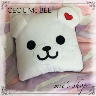 セシルマクビー(CECIL McBEE)のCECILノベルティクッション(ぬいぐるみ)