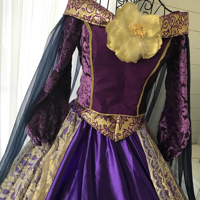 ディズニーハロウィン♡仮装♡ドレス♡プリンセス♡ジャスミン エンタメ/ホビーのコスプレ(衣装一式)の商品写真