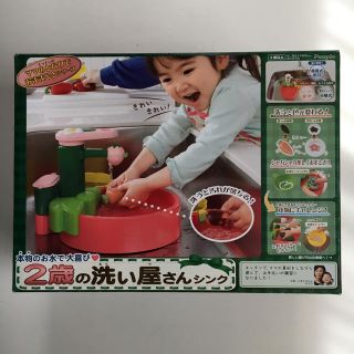 専用】本物のお水で遊べる 2歳の洗い屋さんシンク ままごと お手伝い(知育玩具)