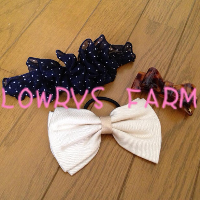 LOWRYS FARM(ローリーズファーム)の＊ヘアアクセ＊◎５月26日まで◎ レディースのヘアアクセサリー(ヘアゴム/シュシュ)の商品写真