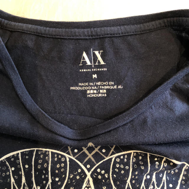 ARMANI COLLEZIONI(アルマーニ コレツィオーニ)のアルマーニ  エックスチェンジ  Ｔシャツ レディースのトップス(Tシャツ(半袖/袖なし))の商品写真