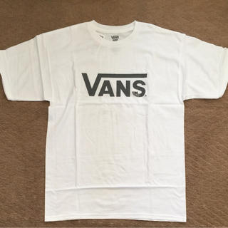 ヴァンズ(VANS)の【新品】VANS クラシック ロゴ 半袖 Tシャツ 白 Mサイズ(Tシャツ/カットソー(半袖/袖なし))