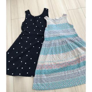 エイチアンドエム(H&M)のH&M　ワンピース2セット　134(ワンピース)