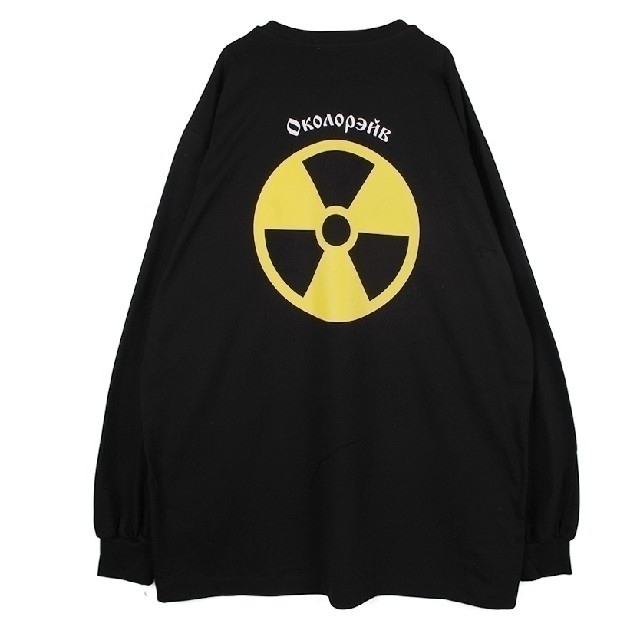 トップスLサイズ gosha long sleeve rave oversize tee