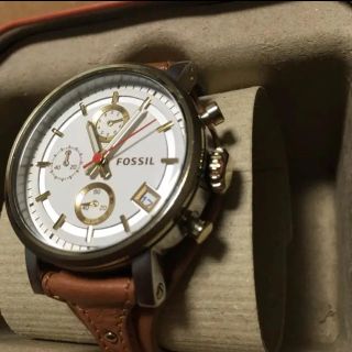 フォッシル(FOSSIL)のFossil ボーイフレンド ウォッチ ライトブラウン(腕時計)