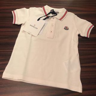 モンクレール(MONCLER)のモンクレール キッズ ポロシャツ 2ans 新品(Tシャツ/カットソー)