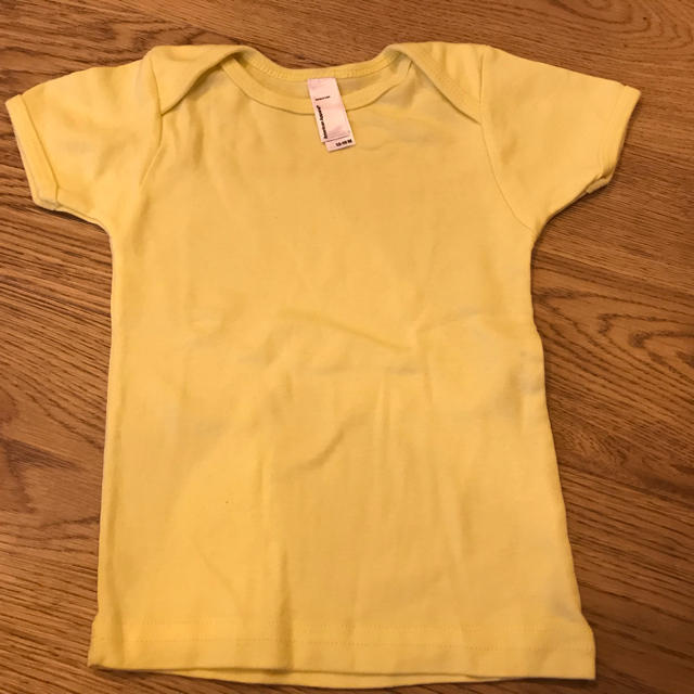 American Apparel(アメリカンアパレル)のAmerican Apparel アメアパ 12-18m 3点set used キッズ/ベビー/マタニティのベビー服(~85cm)(Ｔシャツ)の商品写真