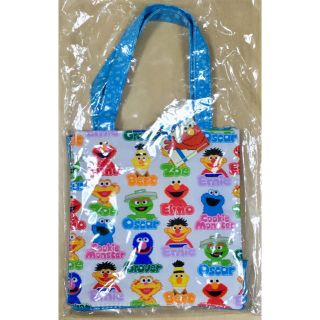 セサミストリート(SESAME STREET)のセサミストリート☆新品☆手さげバッグ☆スクエアバッグ(キャラクターグッズ)