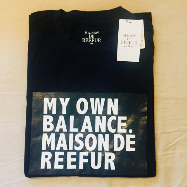 Maison de Reefur(メゾンドリーファー)のMaison de Reefur Tシャツ black 38 レディースのトップス(Tシャツ(半袖/袖なし))の商品写真