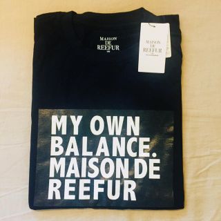 メゾンドリーファー(Maison de Reefur)のMaison de Reefur Tシャツ black 38(Tシャツ(半袖/袖なし))