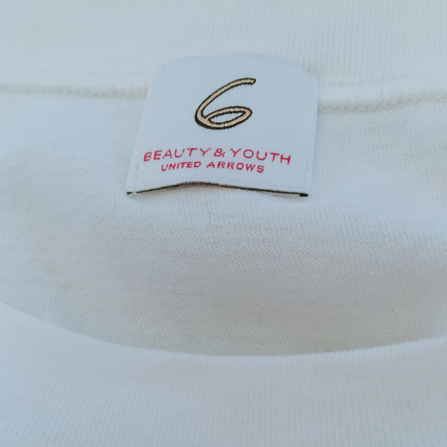 BEAUTY&YOUTH UNITED ARROWS(ビューティアンドユースユナイテッドアローズ)の＜6(ROKU)＞ 26日までに売れなかったら消します レディースのトップス(Tシャツ(半袖/袖なし))の商品写真