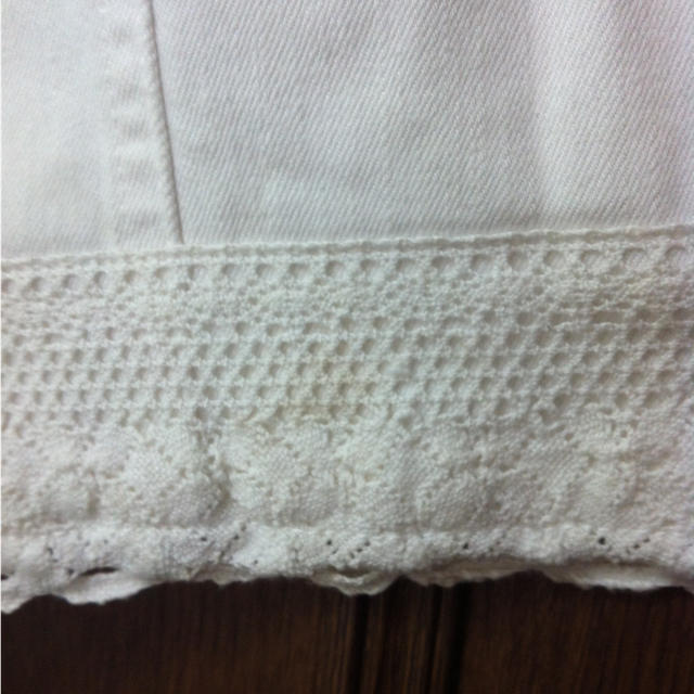 Dear Princess(ディアプリンセス)のディアプリ★ホワイトデニムスカート レディースのスカート(ミニスカート)の商品写真