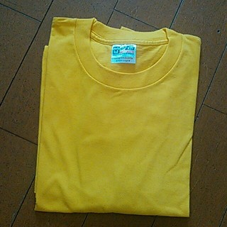 ☆未使用☆大きなTシャツ　黄色XXXL(Tシャツ/カットソー(半袖/袖なし))