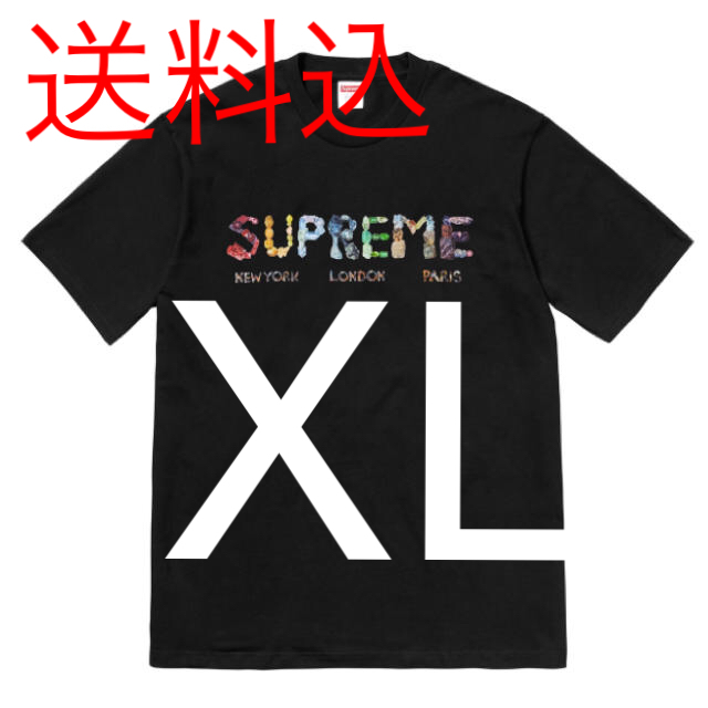 シュプリーム XL サマーT ロックスT ブラック 黒Tシャツ/カットソー(半袖/袖なし)