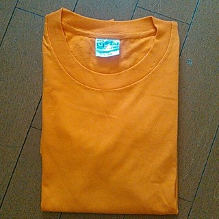 ☆未使用☆大きなTシャツ　オレンジ4XL(Tシャツ/カットソー(半袖/袖なし))