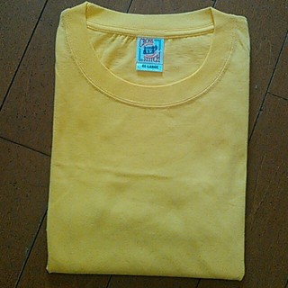 ☆未使用☆大きなTシャツ　黄色4XL(Tシャツ/カットソー(半袖/袖なし))