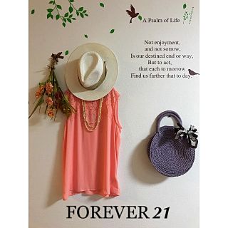 フォーエバートゥエンティーワン(FOREVER 21)の☆FOREVER21☆ノースリーブブラウス(シャツ/ブラウス(半袖/袖なし))